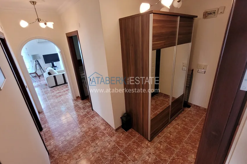 Kupuj  Nieruchomość na zezwolenie na pobyt. Apartament z 2 sypialniami z meblami i widokiem na rzekę Dim — Alanya, Tosmur 1 