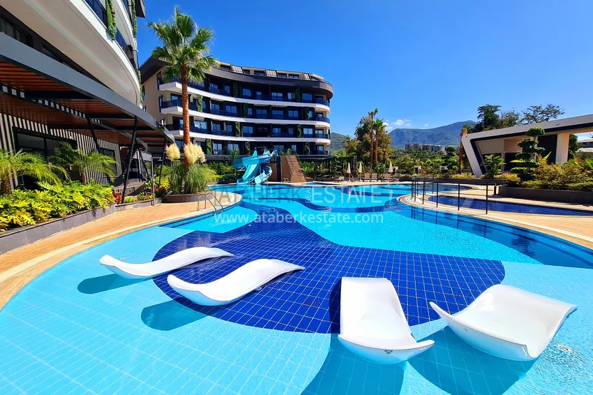 Elegancki kompleks mieszkaniowy premium w Oba, Alanya 9 