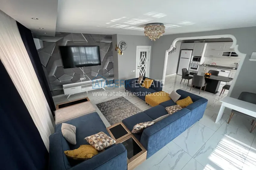 Kupuj  Panoramiczny liniowy apartament z meblami w Mersin - Davultepe, zaledwie 250 metrów od morza 3 