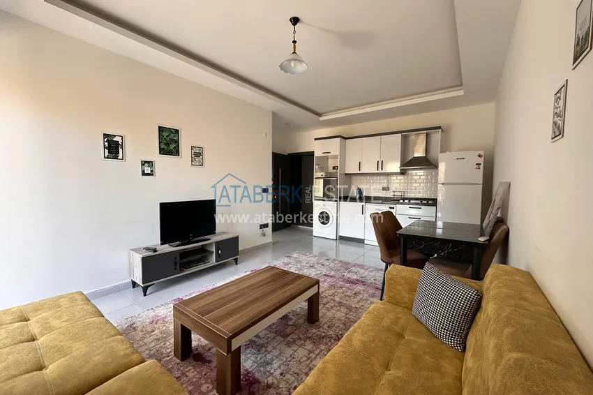 Kupuj Apartament z 1 sypialnią w Mahmutlar z nowymi nowoczesnymi meblami 2 