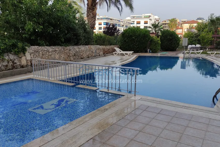 Nieruchomość na zezwolenie na pobyt. Apartament z 2 sypialniami z meblami i widokiem na rzekę Dim — Alanya, Tosmur 3 