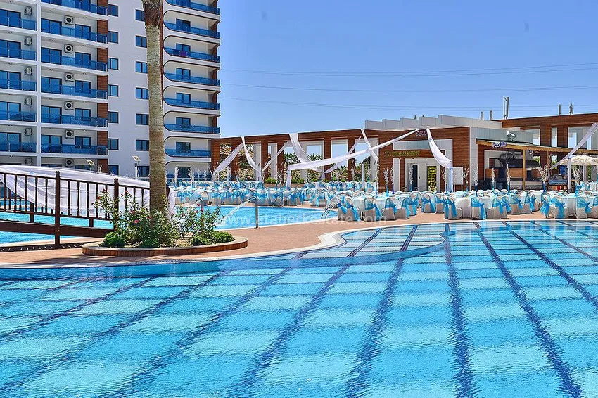 Czteropokojowe mieszkanie w jednym z najlepszych kompleksów w Mahmutlar — Alanya 3 