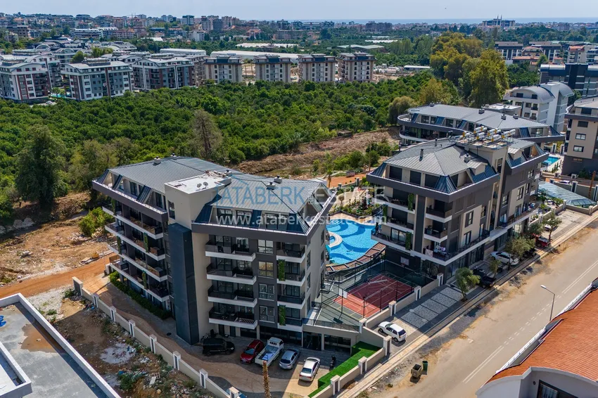 Elegancki kompleks mieszkaniowy premium w Oba, Alanya 3 