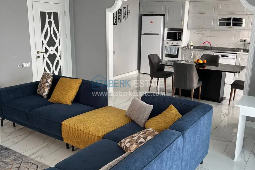 Kupuj  Panoramiczny liniowy apartament z meblami w Mersin - Davultepe, zaledwie 250 metrów od morza 4 