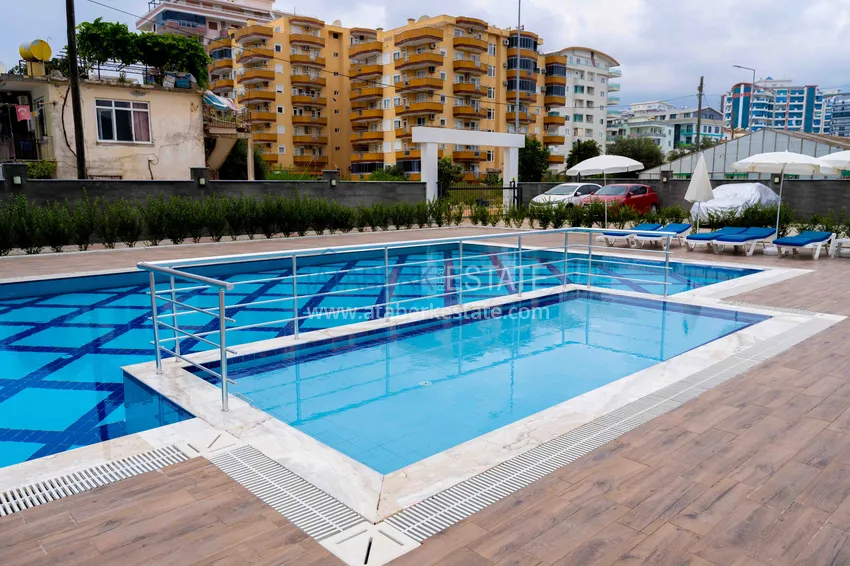 Jednopokojowy apartament z meblami i widokiem na morze w okazyjnej cenie — Kargicak, Alanya 3 
