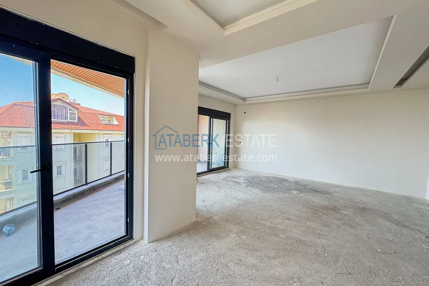 Kupuj  Panoramiczny dwupoziomowy penthouse 4+1 w centrum Alanyi — pierwszy nadbrzeżny, odpowiedni dla obywatelstwa 3 