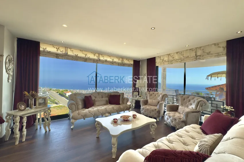 Kupuj  Luksusowa willa w dzielnicy Alanya - Bektash. Panoramiczny widok, stylowy design, odpowiedni dla obywatelstwa! 3 