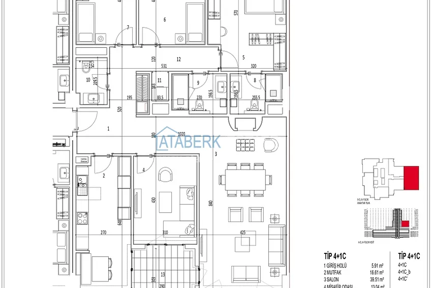 Kupuj taniej Ekskluzywny projekt inwestycyjny w centrum Antalyi — Muratpasa  19 