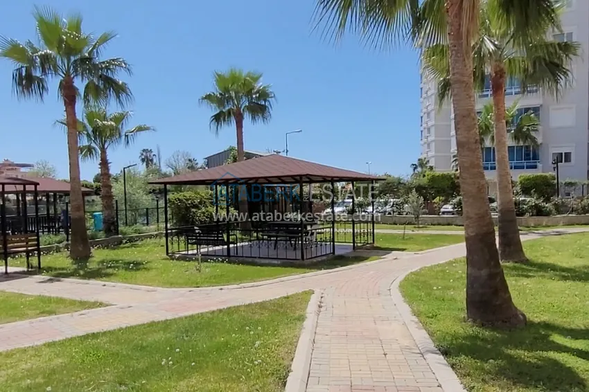 Nieruchomość na zezwolenie na pobyt. Apartament z 2 sypialniami z meblami i widokiem na rzekę Dim — Alanya, Tosmur 4 