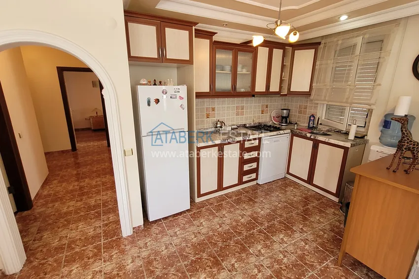 Kupuj  Nieruchomość na zezwolenie na pobyt. Apartament z 2 sypialniami z meblami i widokiem na rzekę Dim — Alanya, Tosmur 3 