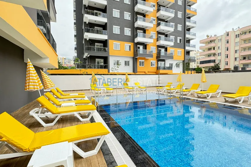 Nowy apartament 2+1 z pięknym wykończeniem 250 m od morza — Mahmutlar, Alanya 4 