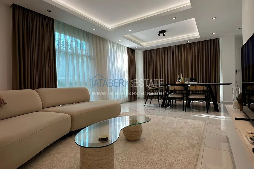 Kupuj Garden duplex 3+1 w centrum Alanyi — styl, komfort i nienaganny design 4 