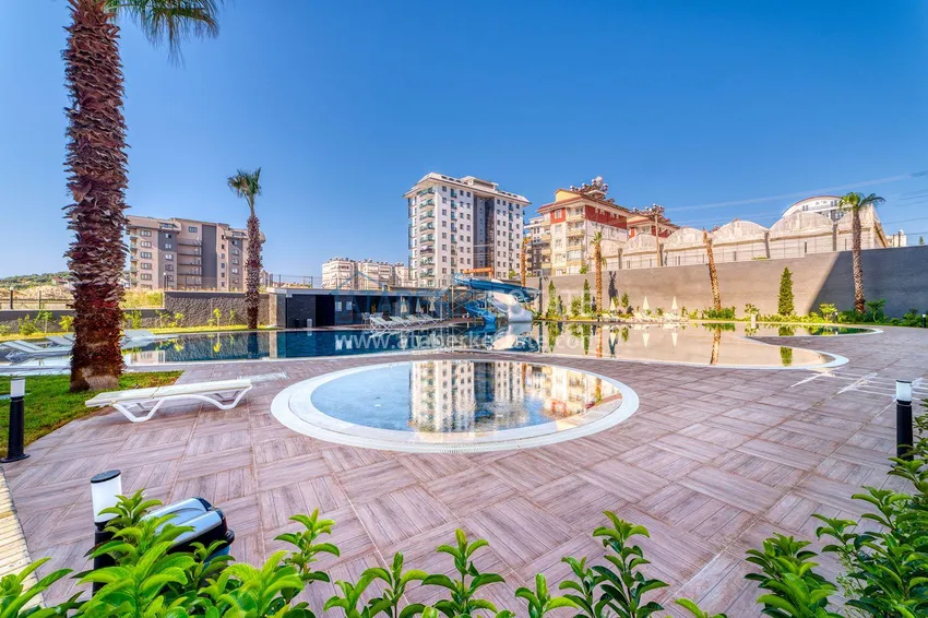 Apartament 1+1 w Alanya, dzielnica Avsallar - z pięknym wykończeniem  4 