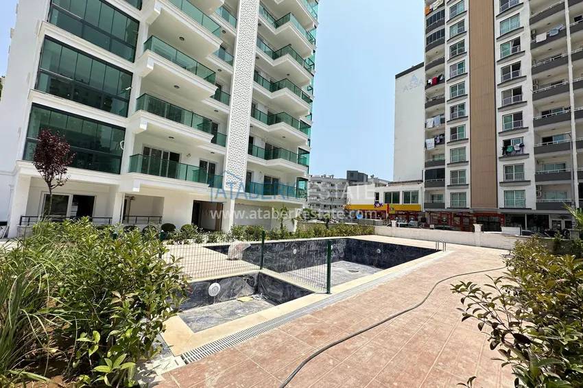 Jednopokojowy apartament w nowym kompleksie 150 metrów od morza — Mersin, Tomyuk 4 