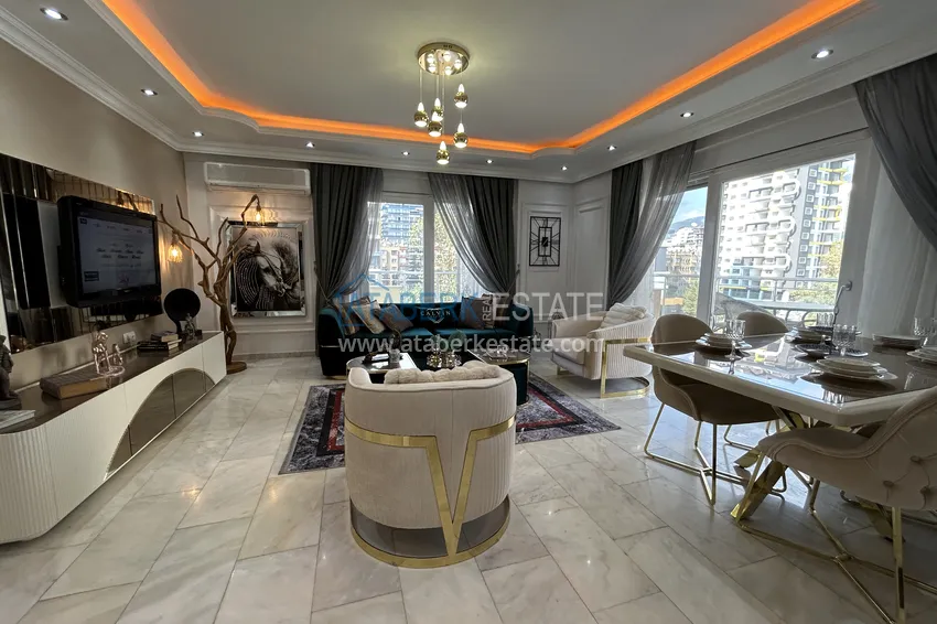 Kupuj  Luksusowy apartament 2+1 w prestiżowym kompleksie przy plaży — Alanya, Mahmutlar 4 