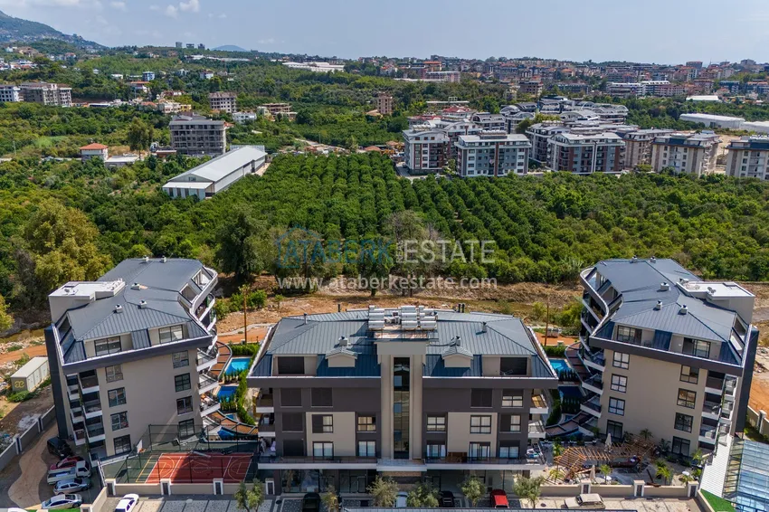 Elegancki kompleks mieszkaniowy premium w Oba, Alanya 4 