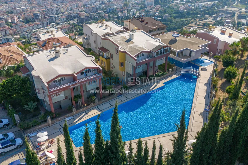 Luksusowa willa w dzielnicy Alanya - Bektash. Panoramiczny widok, stylowy design, odpowiedni dla obywatelstwa! 4 