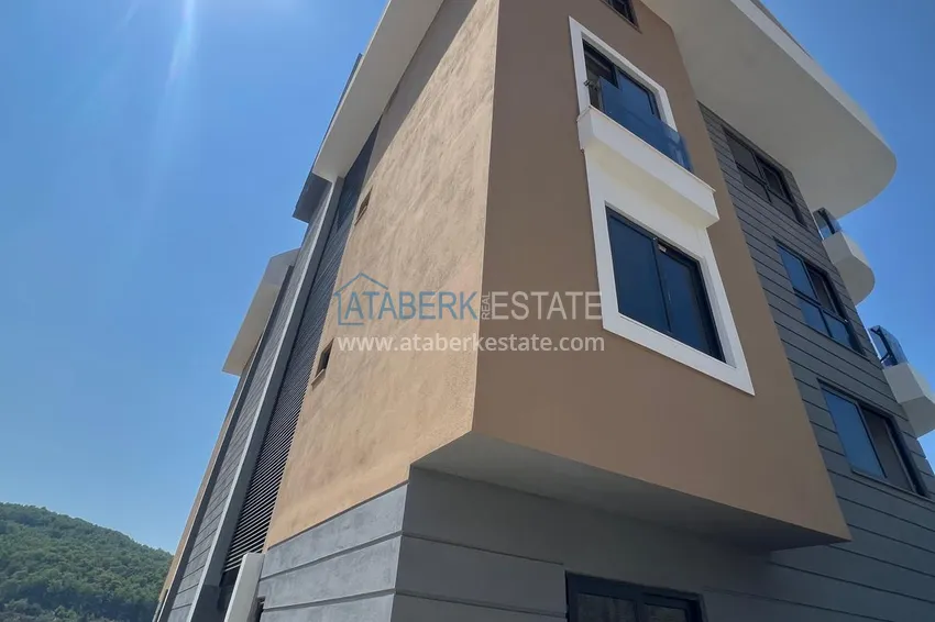 Apartament z panoramicznym widokiem w okazyjnej cenie w nowym kompleksie — Kargicak, Alanya 8 