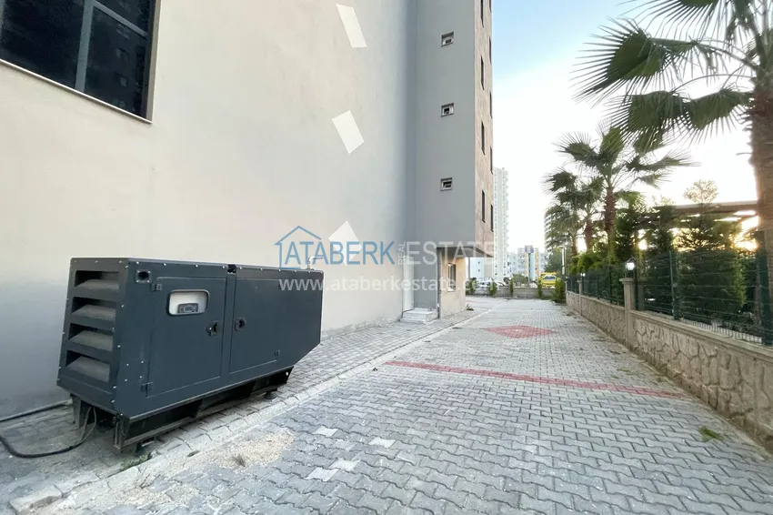 Jednopokojowe mieszkanie w nowoczesnym kompleksie — Teje, Mersin 5 