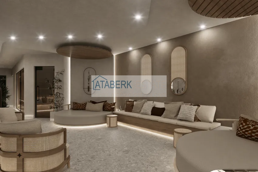 Luksusowy kompleks mieszkaniowy w kurorcie Kundu, Antalya — projekt koncepcyjny typu hotelowego 25 