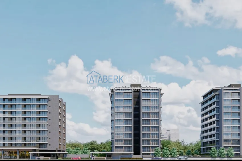 Projekt inwestycyjny w Antalyi: nowoczesny kompleks mieszkalny w Altintash z nieoprocentowanymi ratami 6 