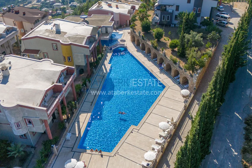 Luksusowa willa w dzielnicy Alanya - Bektash. Panoramiczny widok, stylowy design, odpowiedni dla obywatelstwa! 5 