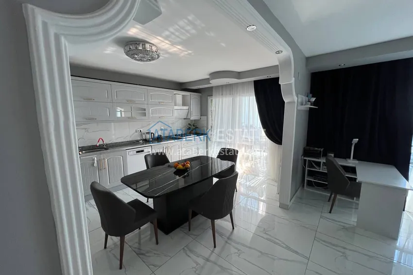Kupuj  Panoramiczny liniowy apartament z meblami w Mersin - Davultepe, zaledwie 250 metrów od morza 7 