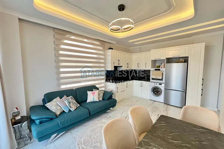 Kupuj  Świetna cena! Stylowy apartament pod klucz 1+1 w komfortowej rezydencji — Oba, Alanya 6 