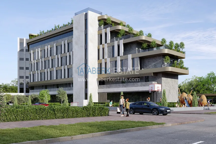 Luksusowy kompleks mieszkaniowy w kurorcie Kundu, Antalya — projekt koncepcyjny typu hotelowego 6 