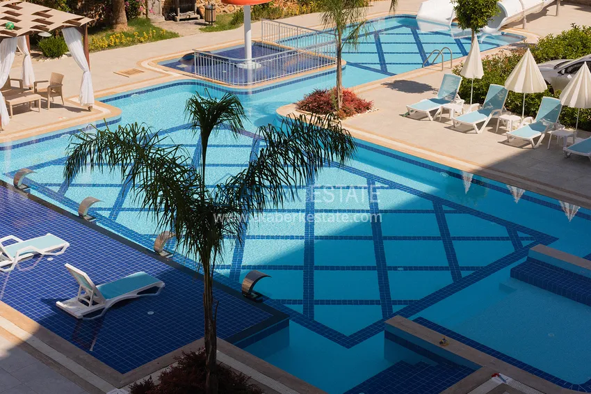 Świetna cena! Stylowy apartament pod klucz 1+1 w komfortowej rezydencji — Oba, Alanya 6 