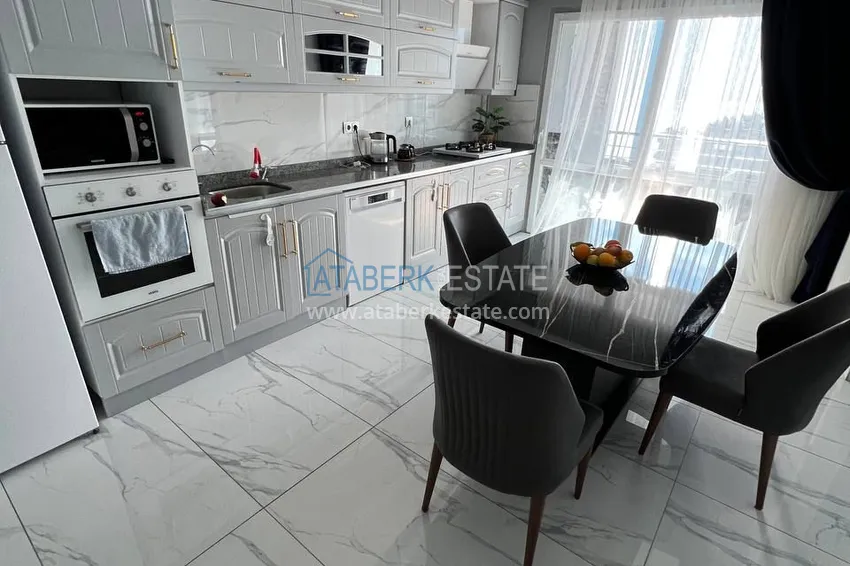 Kupuj  Panoramiczny liniowy apartament z meblami w Mersin - Davultepe, zaledwie 250 metrów od morza 8 