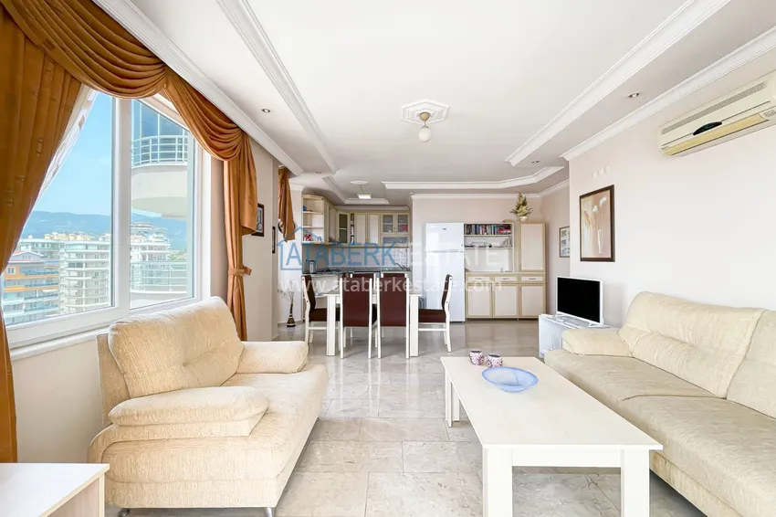 Kupuj  Apartament 2+1 z meblami i widokiem na morze, odpowiedni na zezwolenie na pobyt — Tosmur, Alanya 7 
