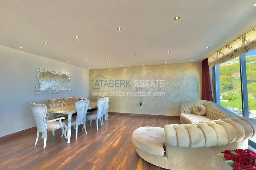 Kupuj  Luksusowa willa w dzielnicy Alanya - Bektash. Panoramiczny widok, stylowy design, odpowiedni dla obywatelstwa! 6 