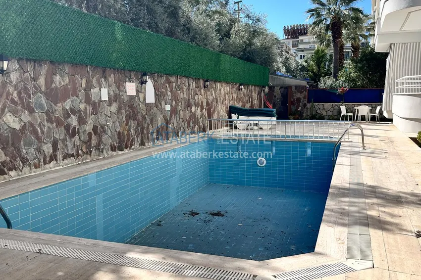 1+1 apartament o powierzchni 72 m2 w centrum Alanyi z nowymi meblami i dwoma balkonami - Plaża Kleopatra 6 