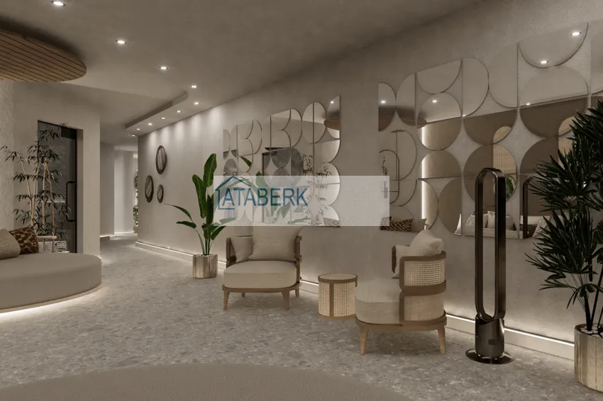 Luksusowy kompleks mieszkaniowy w kurorcie Kundu, Antalya — projekt koncepcyjny typu hotelowego 27 