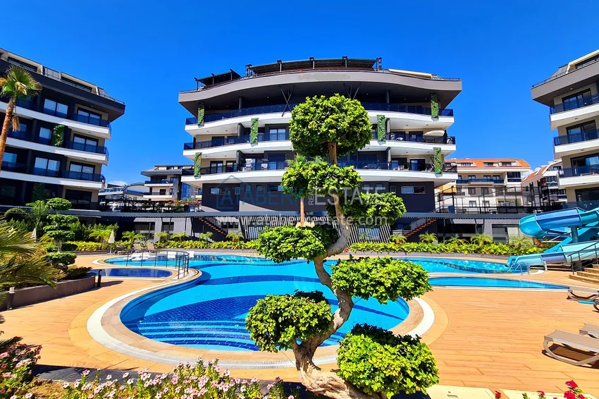 Elegancki kompleks mieszkaniowy premium w Oba, Alanya 14 
