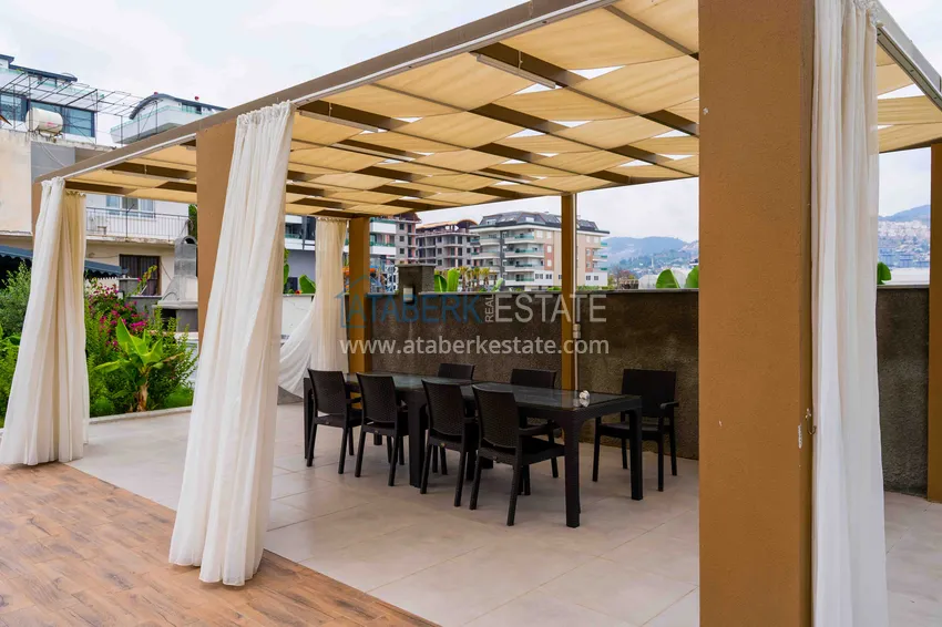 Jednopokojowy apartament z meblami i widokiem na morze w okazyjnej cenie — Kargicak, Alanya 7 