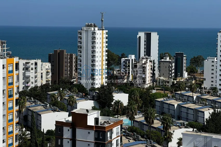 Kupuj  3+1 liniowy penthouse z przepięknym widokiem na morze — w nowoczesnym kompleksie, Teje, Mersin 8 