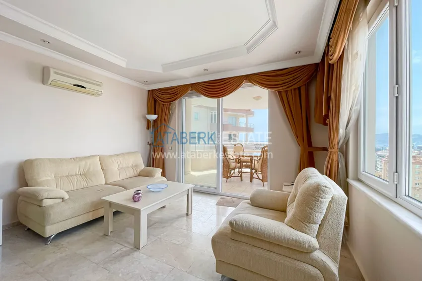 Kupuj  Apartament 2+1 z meblami i widokiem na morze, odpowiedni na zezwolenie na pobyt — Tosmur, Alanya 8 