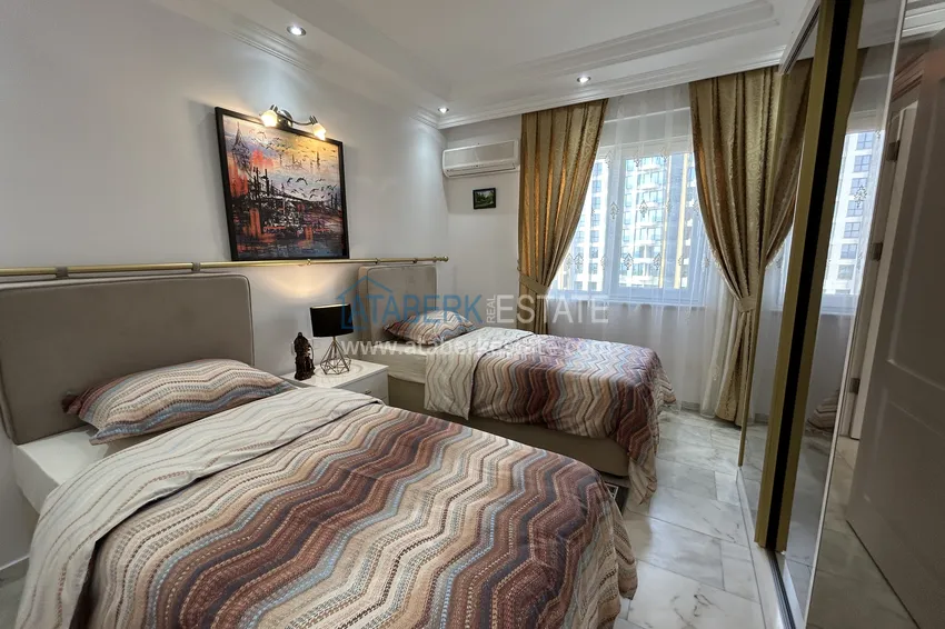Kupuj  Luksusowy apartament 2+1 w prestiżowym kompleksie przy plaży — Alanya, Mahmutlar 9 