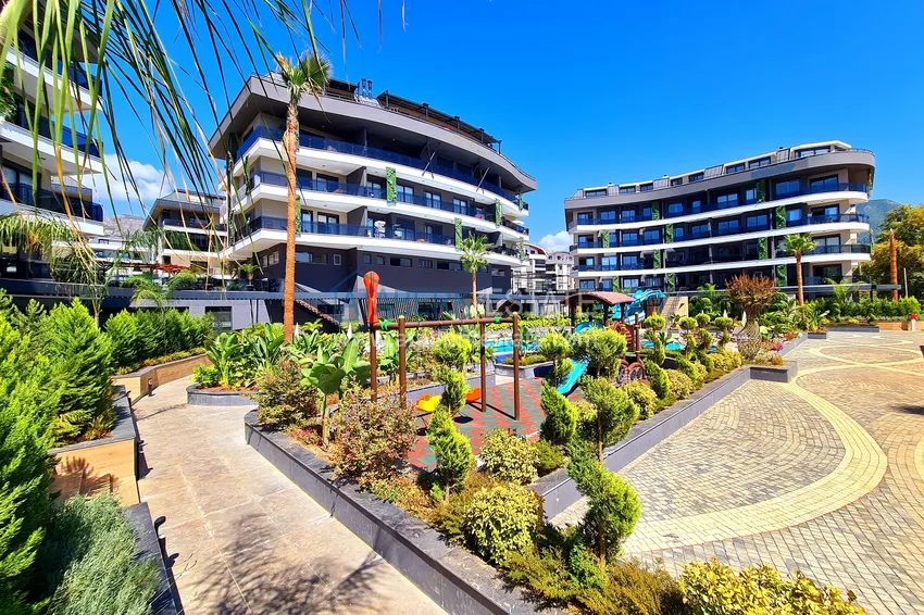 Elegancki kompleks mieszkaniowy premium w Oba, Alanya 16 