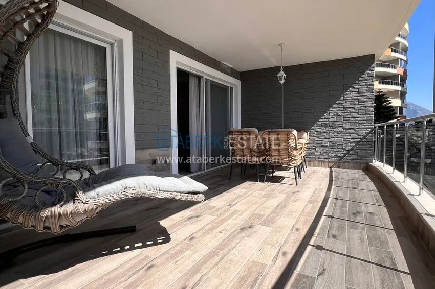 Kupuj  Apartament 1+1 z meblami i widokiem na morze w dzielnicy Cikcilli, Alanya 9 