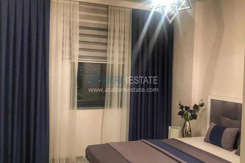 Kupuj  Dwupokojowy apartament z panoramicznym widokiem na morze i góry w centrum Mahmutlar 9 
