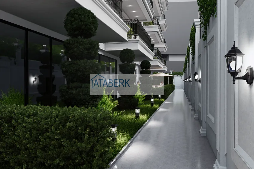 Inwestowanie w centrum Alanyi: opłacalny projekt rezydencji 250 metrów od plaży Cleopatra 10 