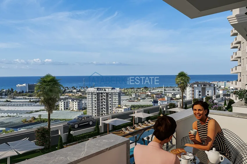 Kupuj  Projekt inwestycyjny z gwarantowanym czynszem w Payallar, Alanya — apartamenty z możliwością uzyskania zezwolenia na pobyt i obywatelstwo 10 
