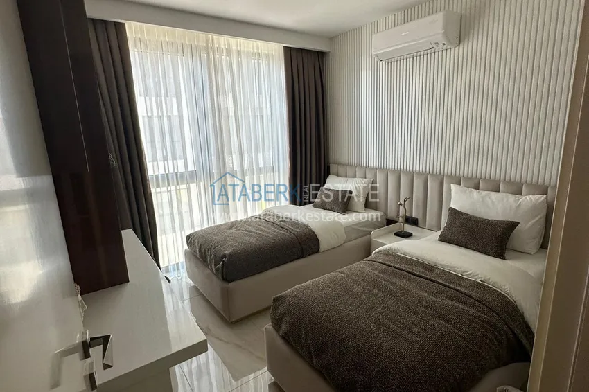 Kupuj  Apartament z dwiema sypialniami i widokiem na morze, pierwszy apartament na wybrzeżu - Alanya, dzielnica Mahmutlar 10 