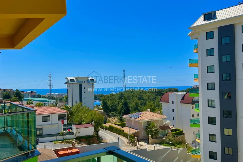Kupuj  Gorąca oferta, nieruchomość z widokiem na morze — apartament z jedną sypialnią w Avsallar! 11 