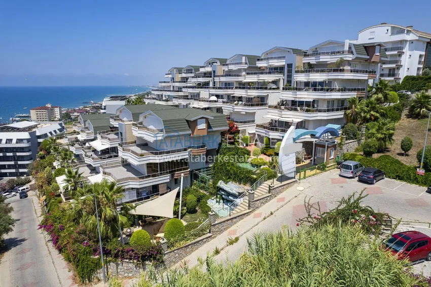 Panoramiczny penthouse duplex 4+1 z ratami - Alanya, dzielnica Konakli. Nadaje się do zezwolenia na pobyt 9 
