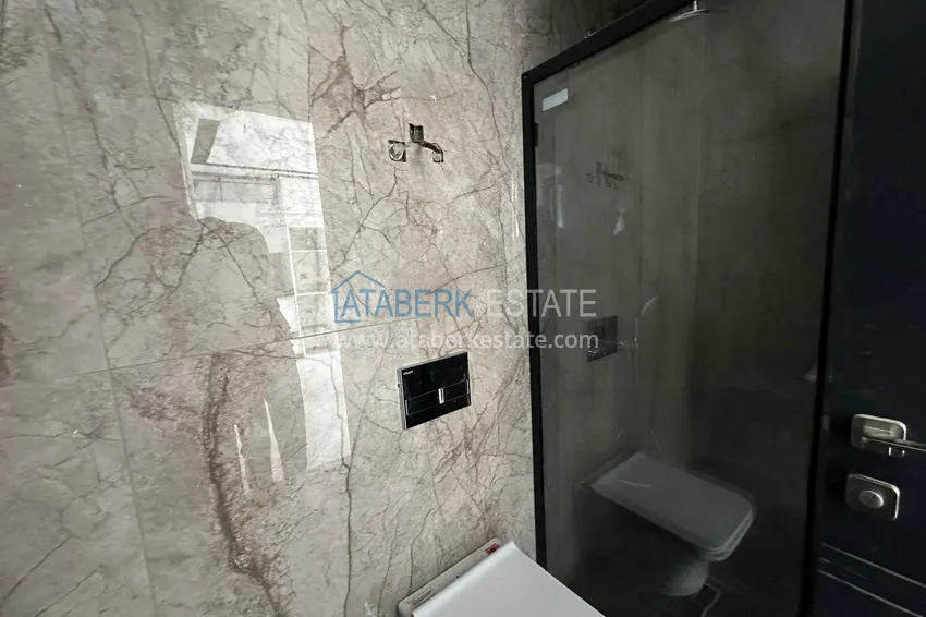 Kupuj  Penthouse 1+1 z pięknym wykończeniem w elitarnym kompleksie — centrum Alanyi, dzielnica Buyuk Hasbahce  10 