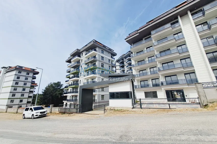 Jednopokojowe mieszkanie w komfortowym kompleksie — Alanya, dzielnica Avsallar 12 
